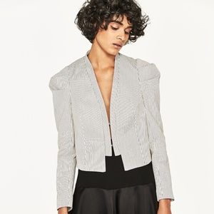 Zara striped jacket